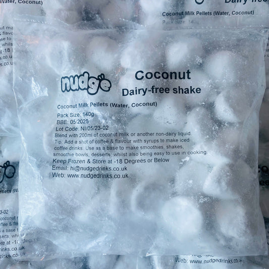 Nudge coconut dairy free vegan shake 140 gram sachet