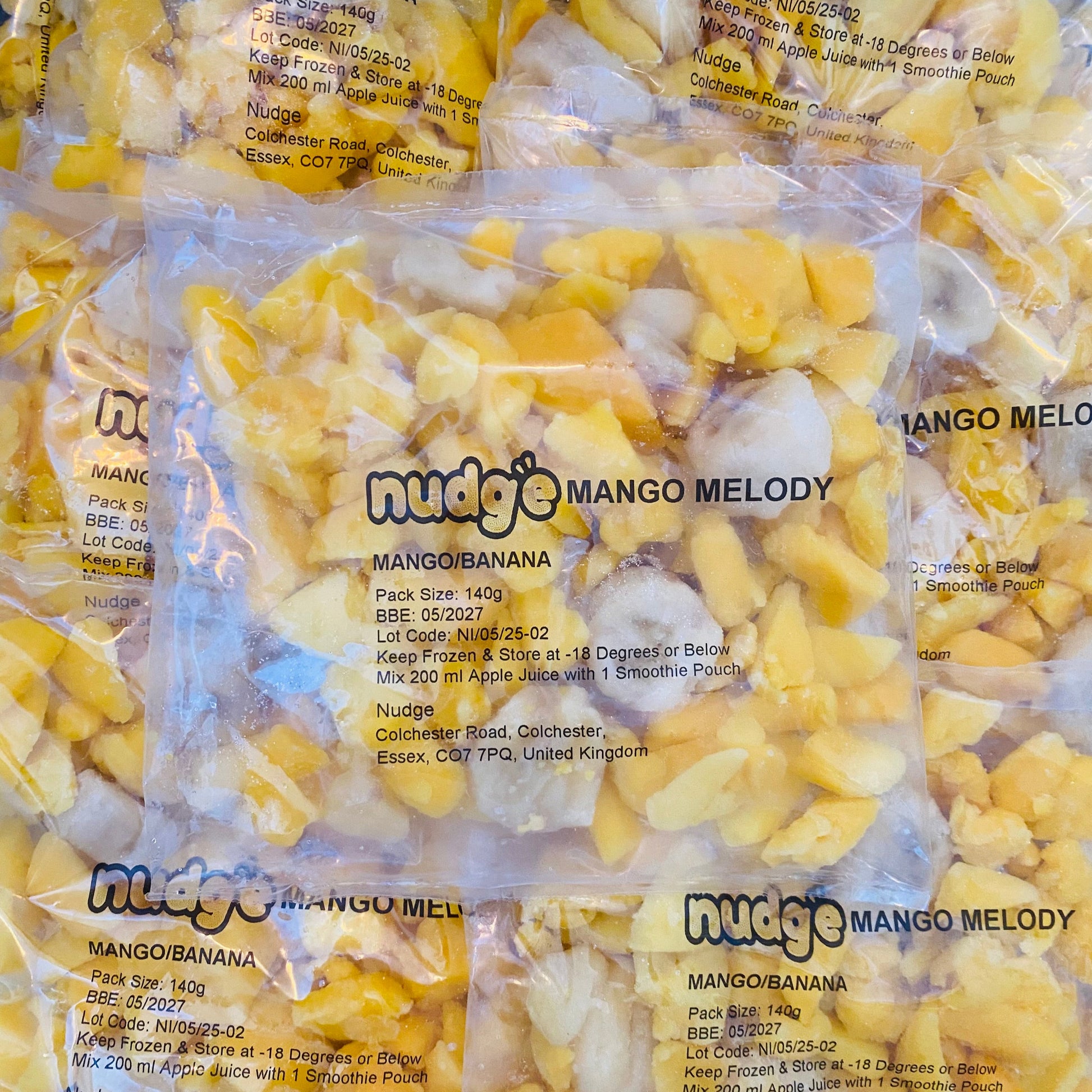 Nudge mango melody frozen smoothie 140 gram sachet